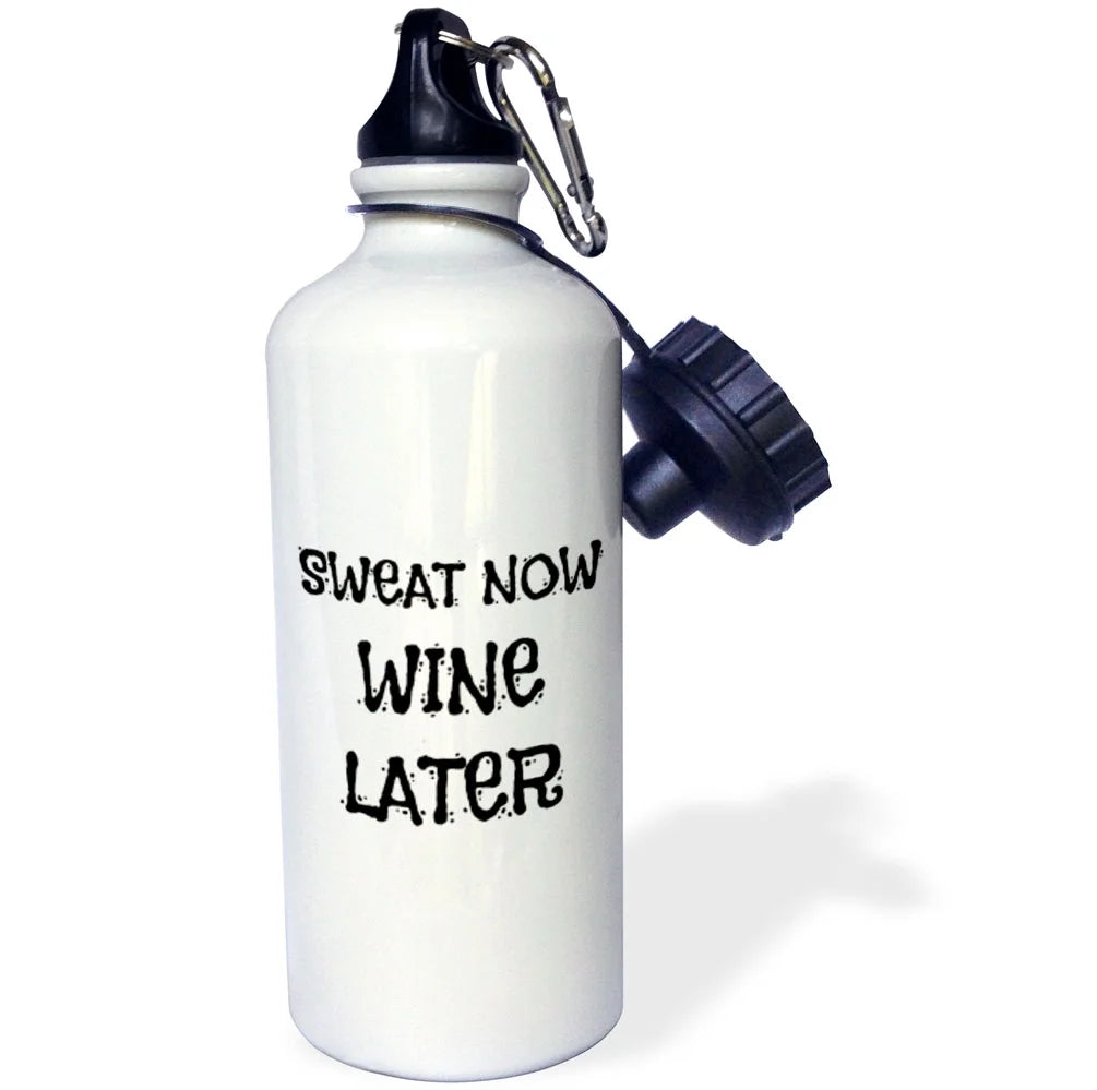 White Background Water Bottle, 21-ounce W36678
