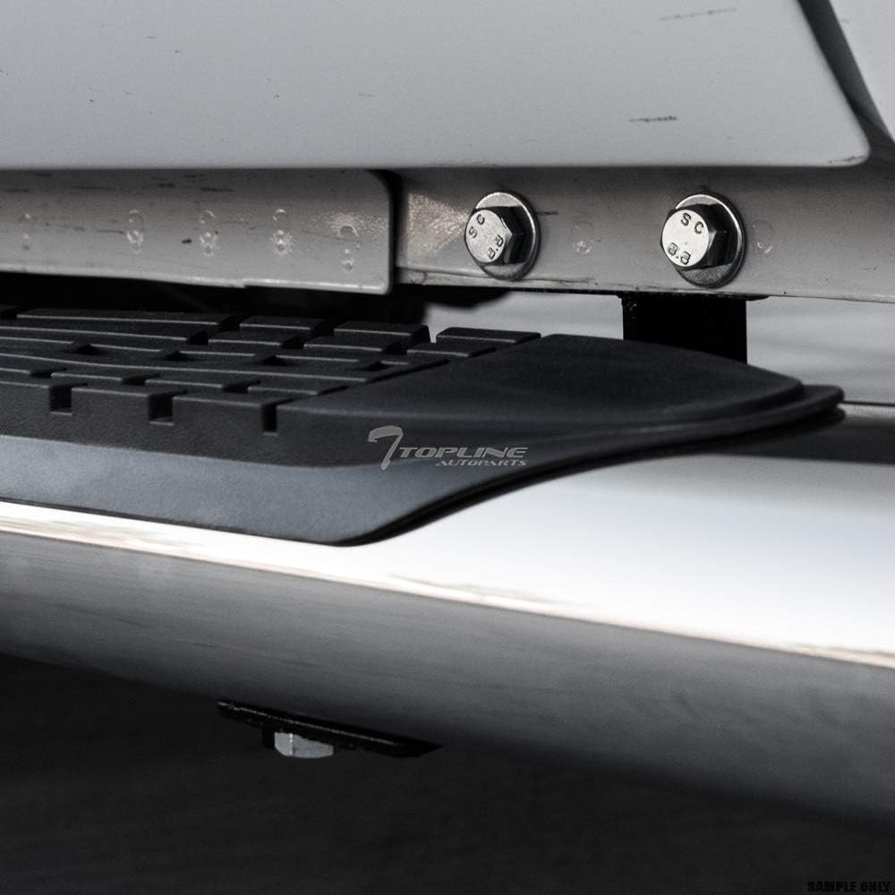 4" Oval Polished Stainless Steel Side Step Nerf Bars Rail Running Boards I160840