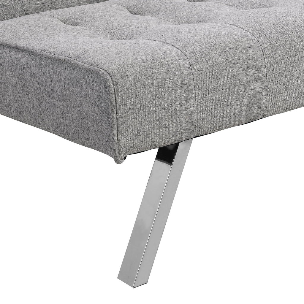 Gray Fabric Sofa Bed F77540