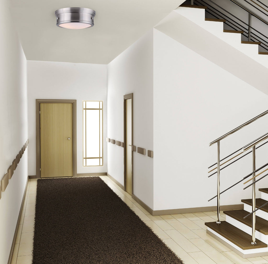Brushed Nickel Flush Mount Q374933