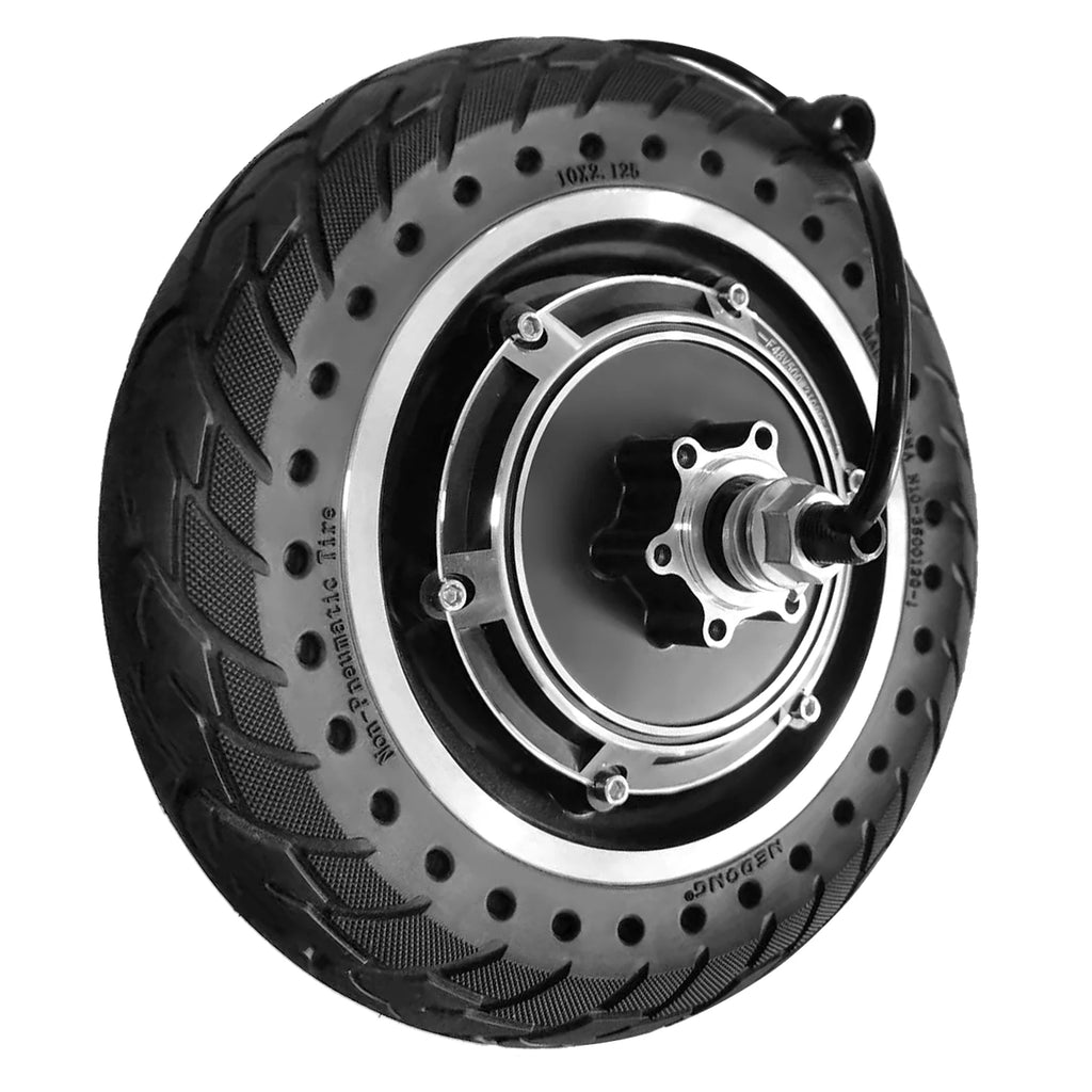 10'' Electric Scooter Front Tire with Hub Motor 48V 500W Brushless S80649