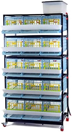 5 Layer ABS Plastic Quail Cage H491773