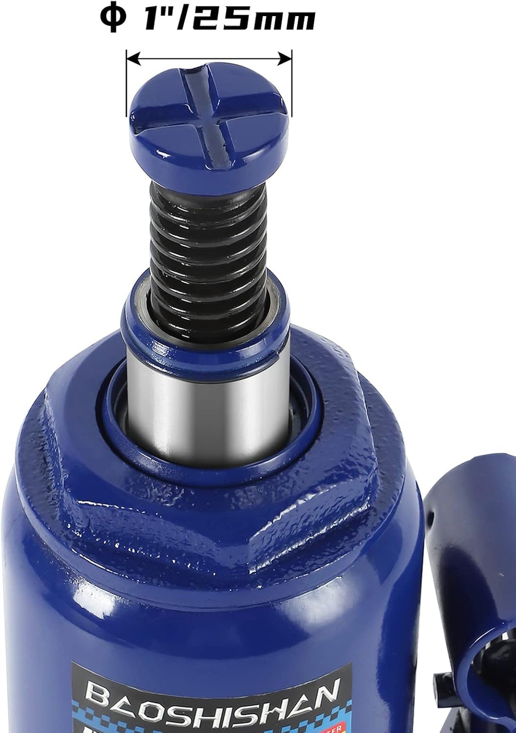 4 Ton Hydraulic Bottle Jack with Carrying Case P486617
