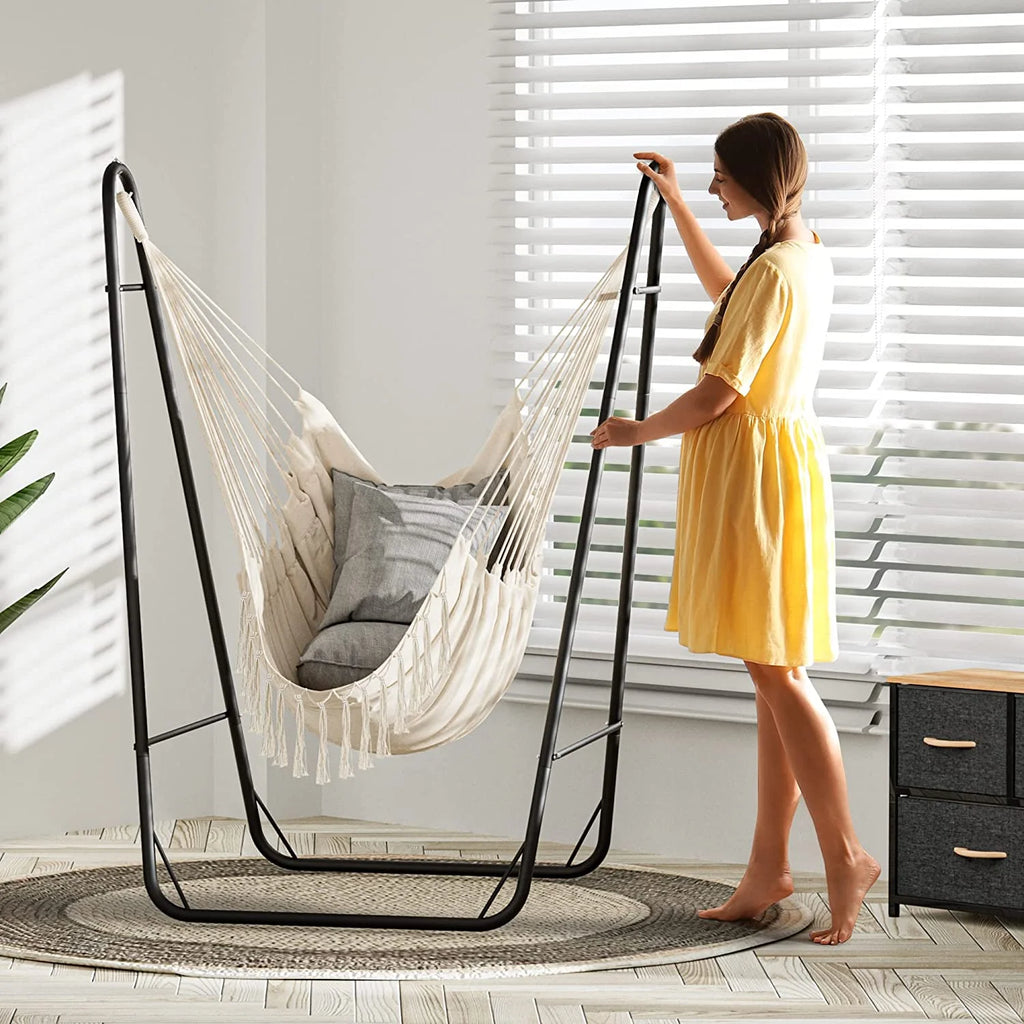 Hammock Chair with Stand Heavy Duty 330Lbs V98090