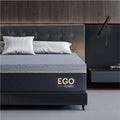 Black 12 inch Full Size Memory Foam Hybrid Mattress P4054