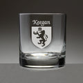 Set of 4 Etched Tumbler Glasses G371