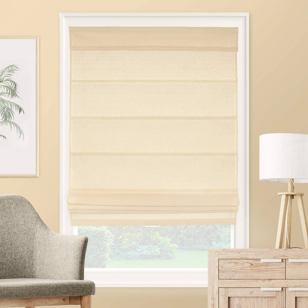 Cordless Roman Cotton Window Shade Q313971