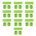 Neon Green Headband / Wristband Sets (10 Pack) Q54415