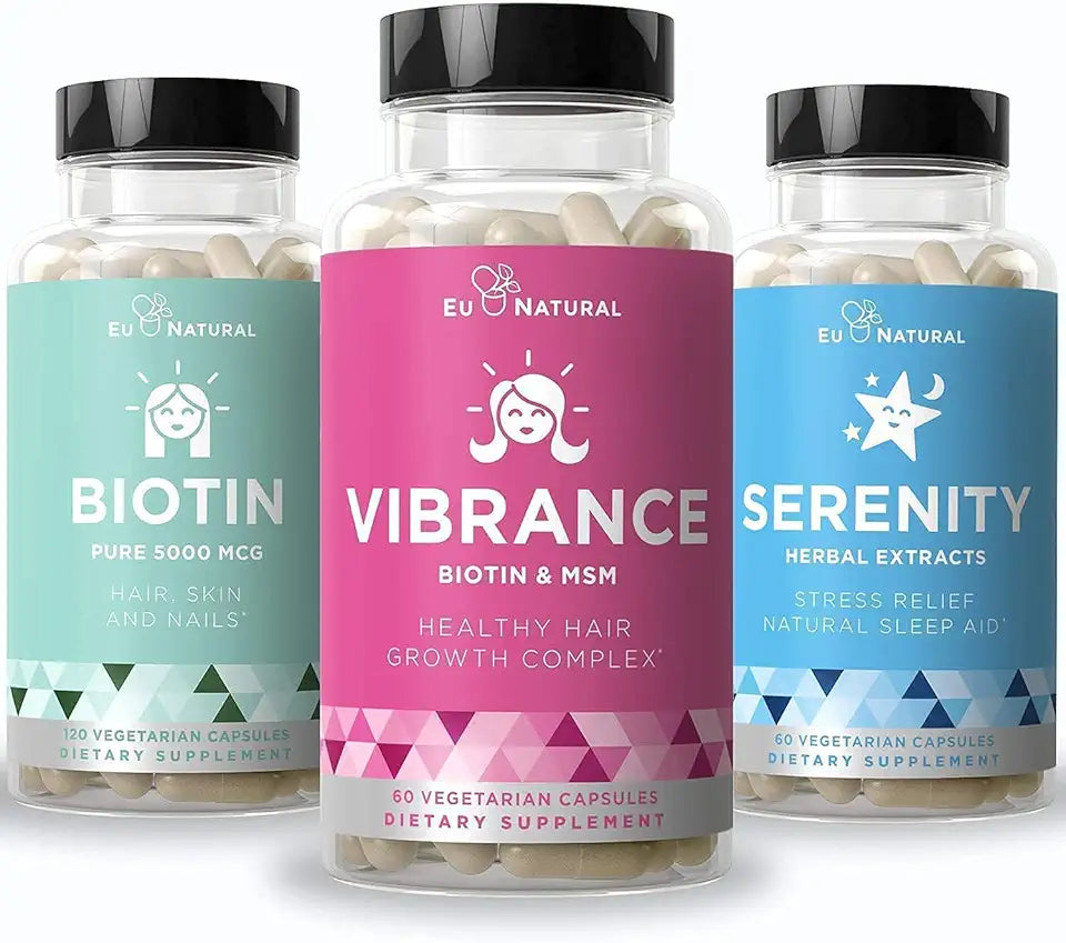 Biotin Hair Nails Skin Beauty Bundle L329556