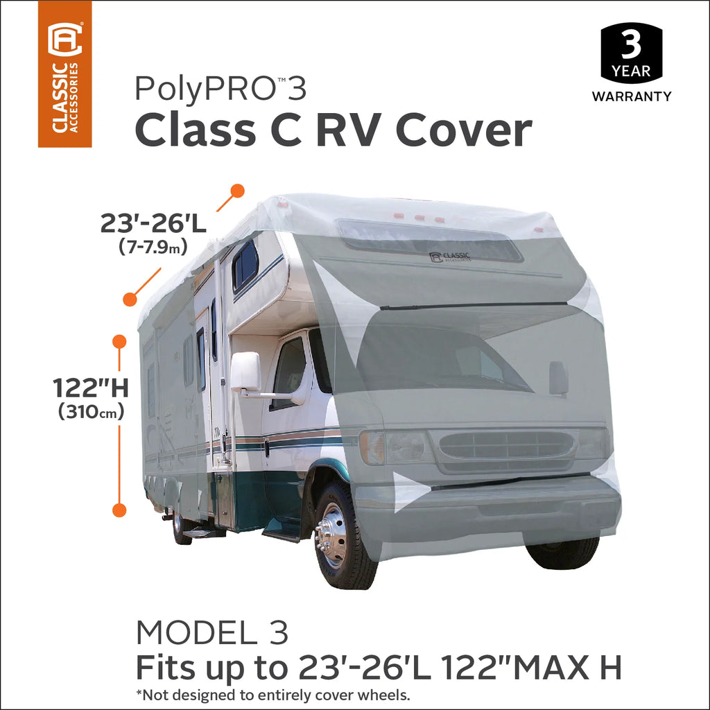 RV Cover Fits 23' - 26' RVs M9197