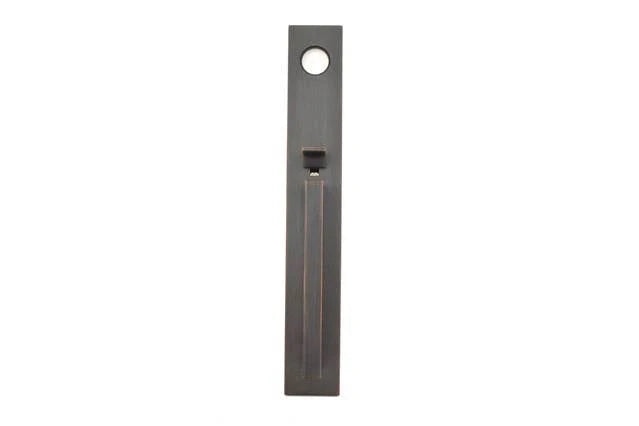 Single Cylinder Keyed Entry Handleset with Interior Lever T76045