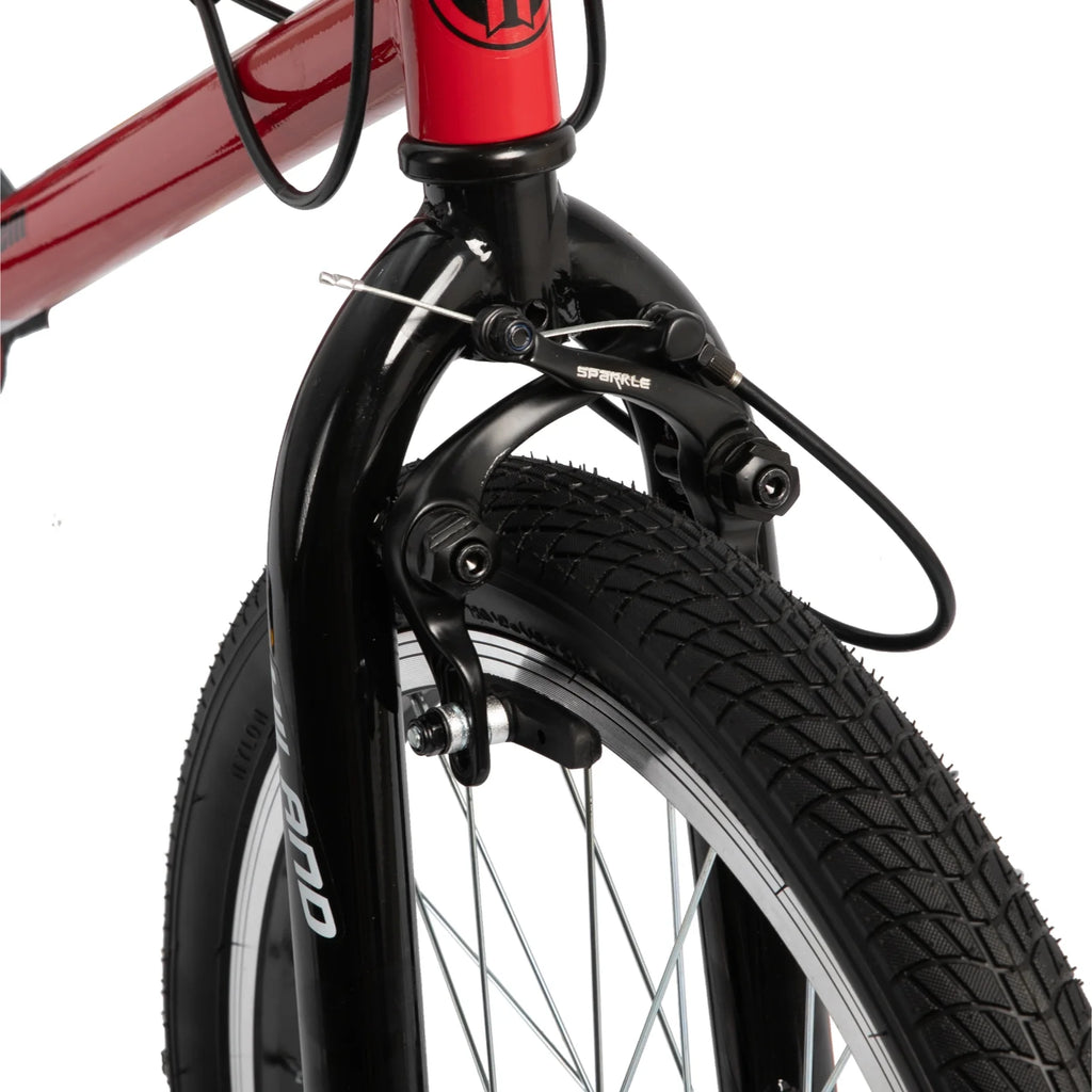 Kids Bike 20 BMX Freestyle Bicycle Black H9981