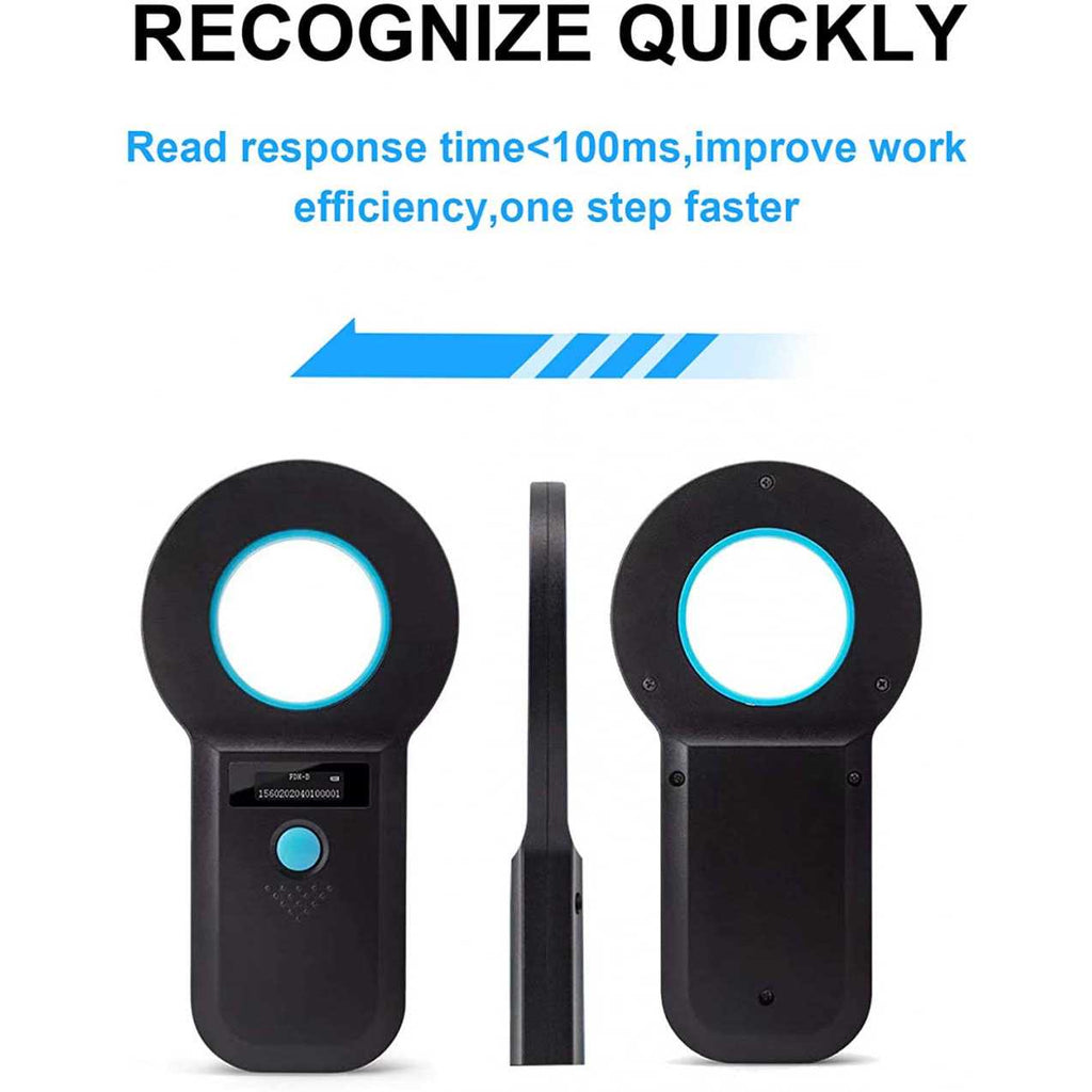Pet Microchip Scanner Tag Reader W2996