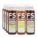 12-Pack of 12oz Bottles Boba Tea Starter Pack T7858
