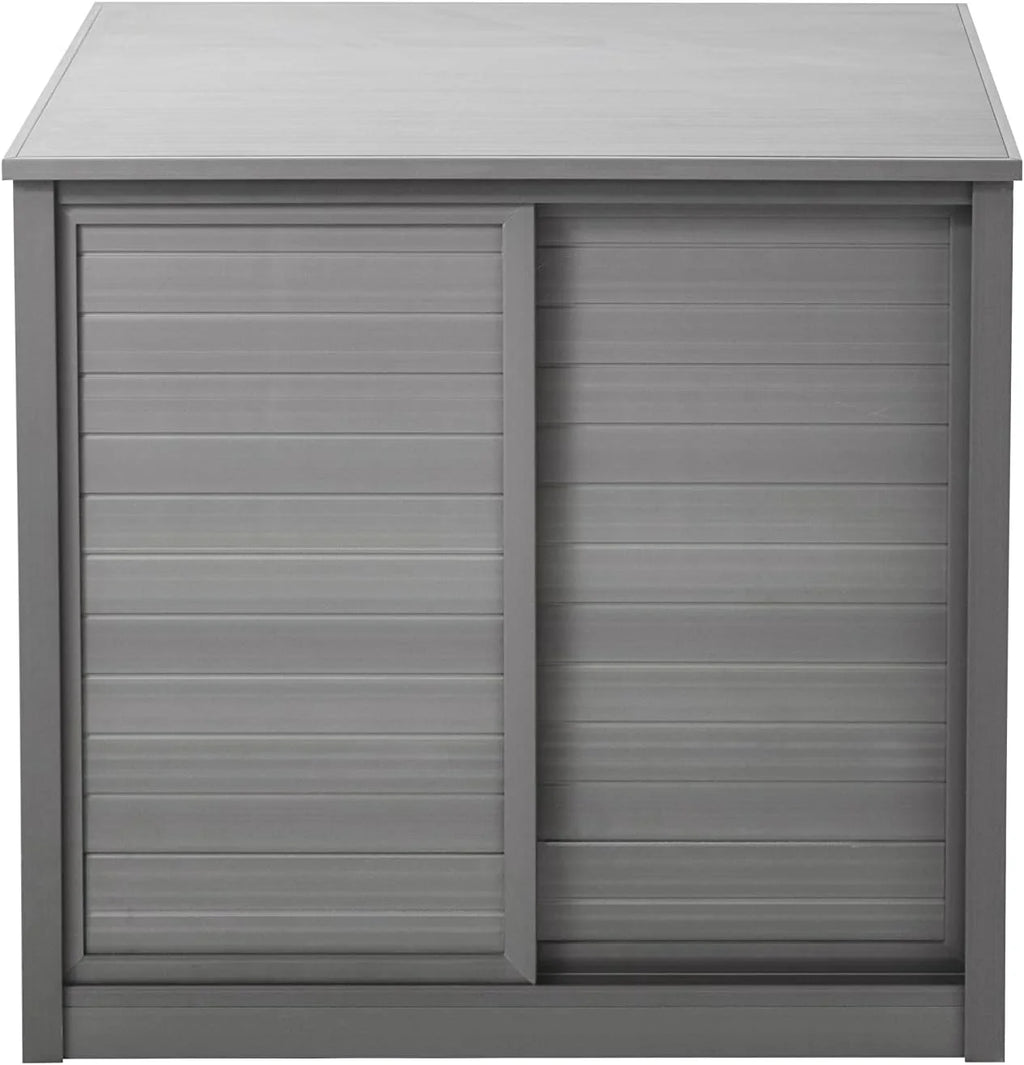 Grey Small Storage Cabinet D923858