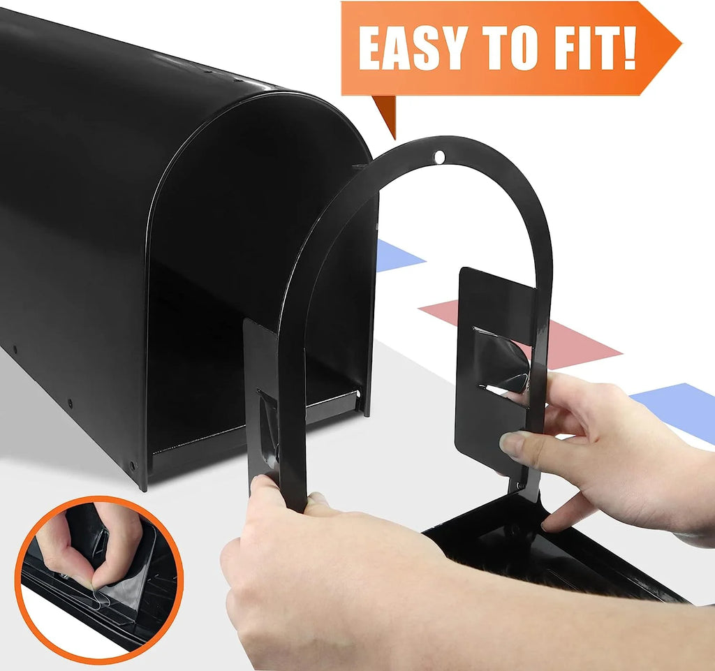 Aluminum Mailbox Door with Magnet Closure X867