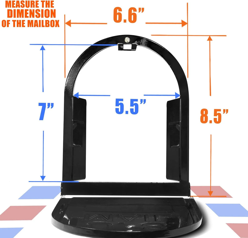 Aluminum Mailbox Door with Magnet Closure X867