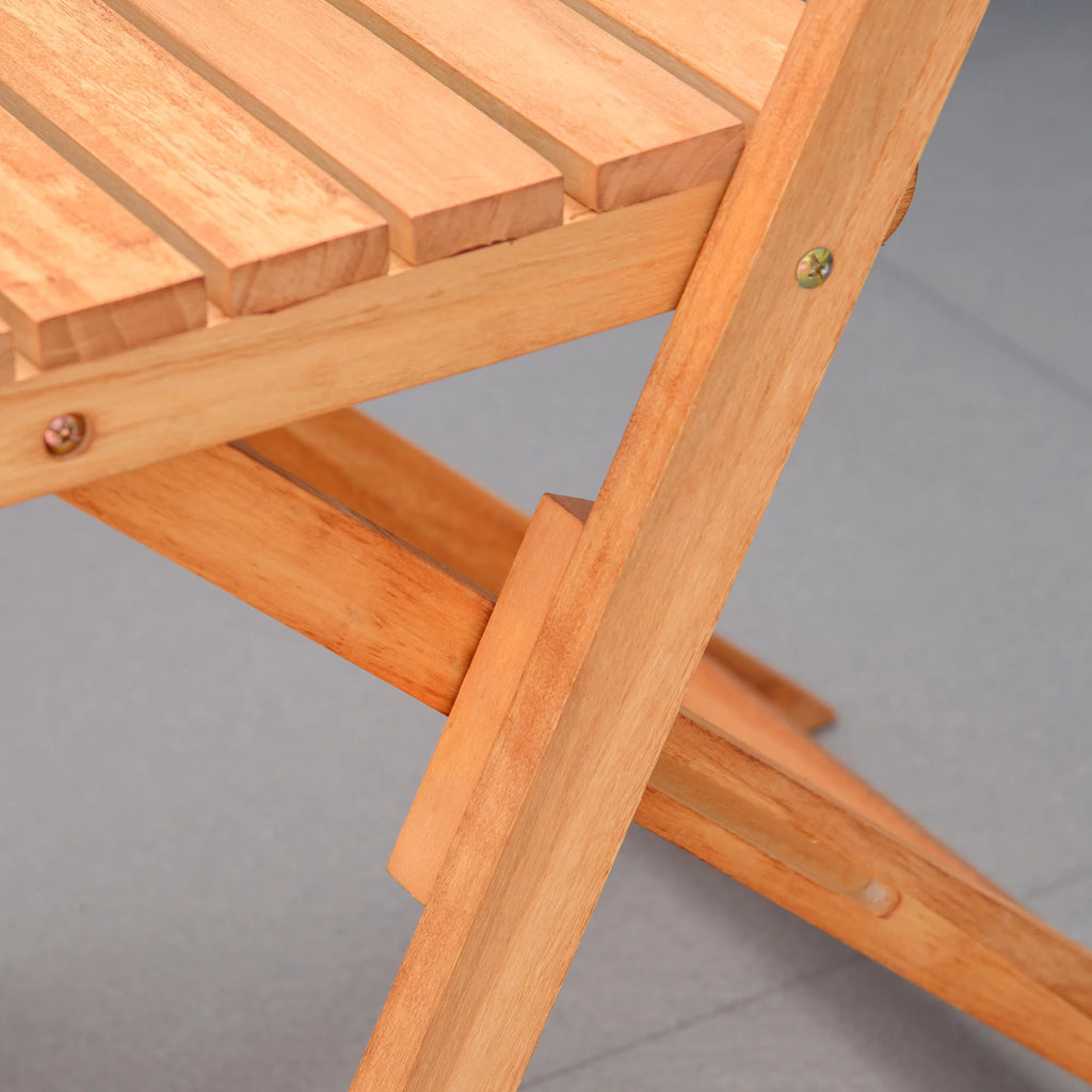 3 Piece Wooden Patio Bistro Set X640