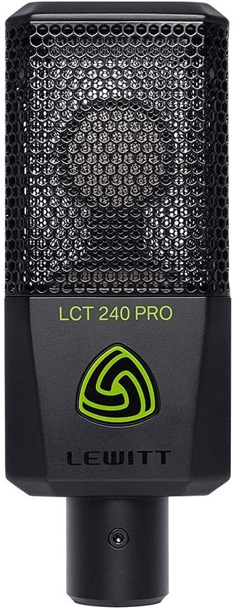 Black Condenser Microphone with XLR Cable and Pop Filter G43563
