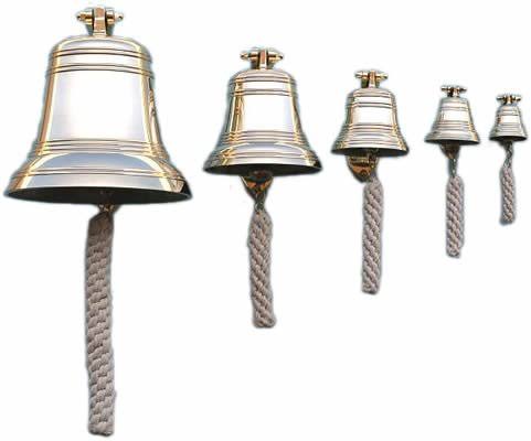 Solid Brass Nautical Ship Bell C25983