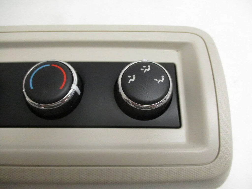 Rear Roof Manual Climate Temperature Control Q3229