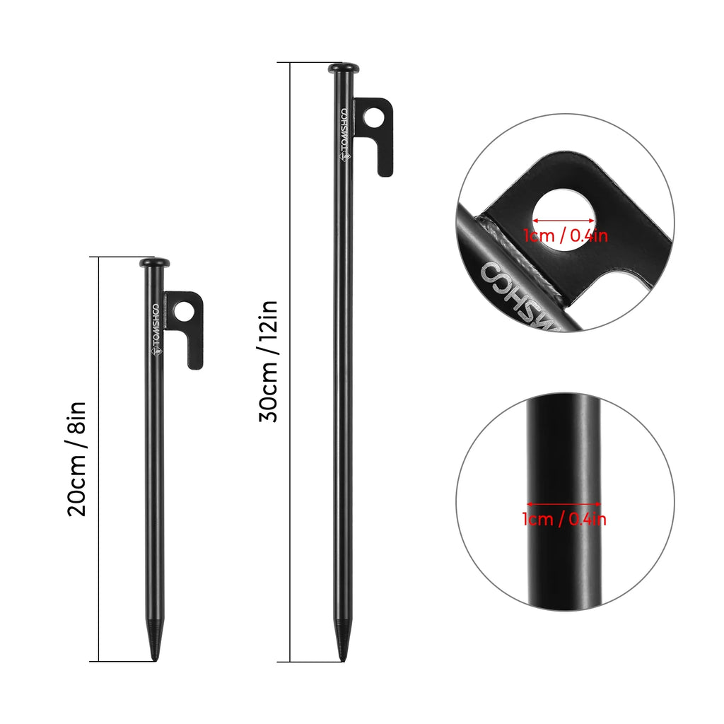 Steel Tent Pegs Pack of 6 X825382