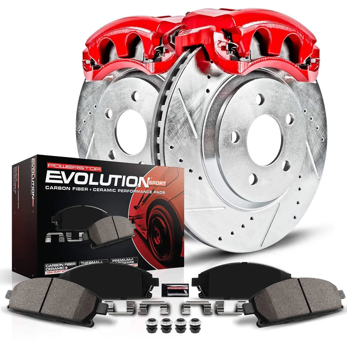 Front Z23 Evolution Sport Brake Kit with Calipers O9114