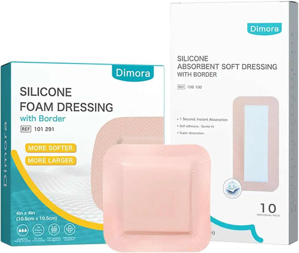 Silicone Foam Dressing 4"x4" U224