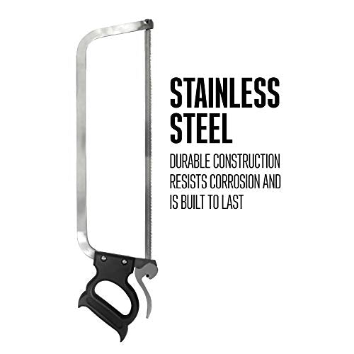 22 Inch Stainless Steel Serrated Blade Meat and Bone Saw I125377