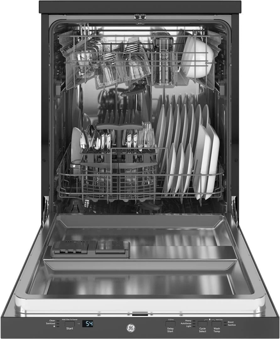 24 Wide 12 Place Setting Top Control Dishwasher - Stainless Steel G32781