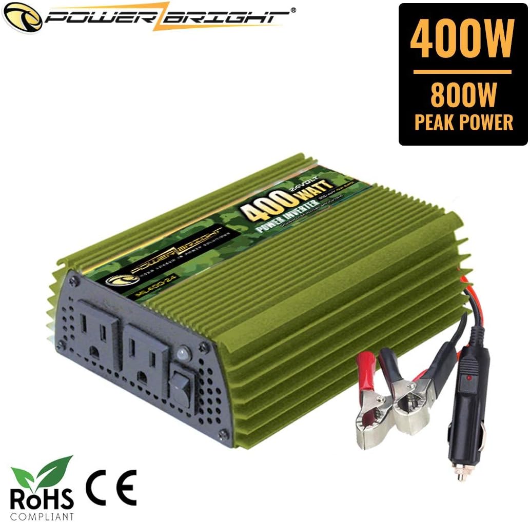 2300 Watt 24V Power Inverter with Dual 110V AC Outlets I48642