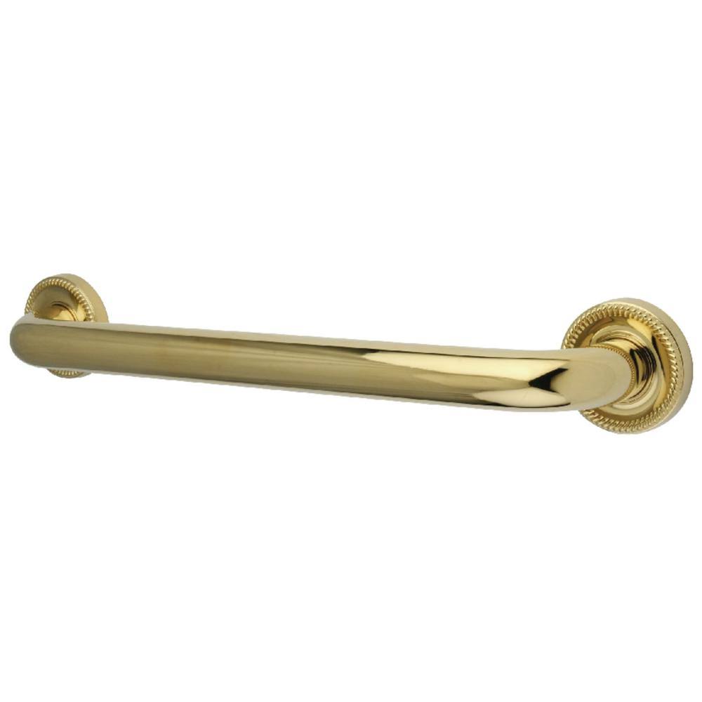 Polished Brass Grab Bar Q469