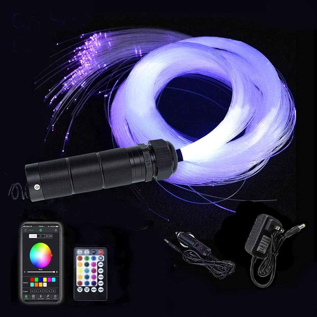 6W Bluetooth RGBW Fiber Optic Star Ceiling Kit with Remote V313