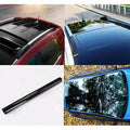 Shiny Black Car Roof Wrap Vynil Film 135cm x 100cm U243239