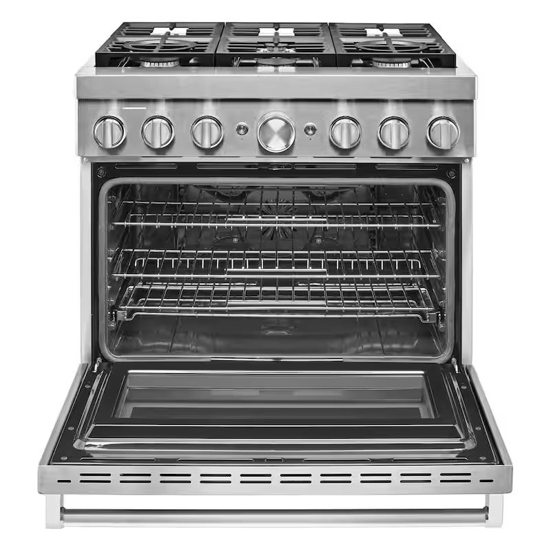 5.1 cu. ft. Smart Dual Fuel Range with True Convection in Stainless Steel R6479