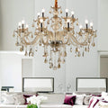 15 Lights Cognac K9 Crystal Chandelier I872