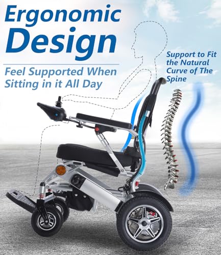 Foldable Reclining Electric Wheelchair C40724