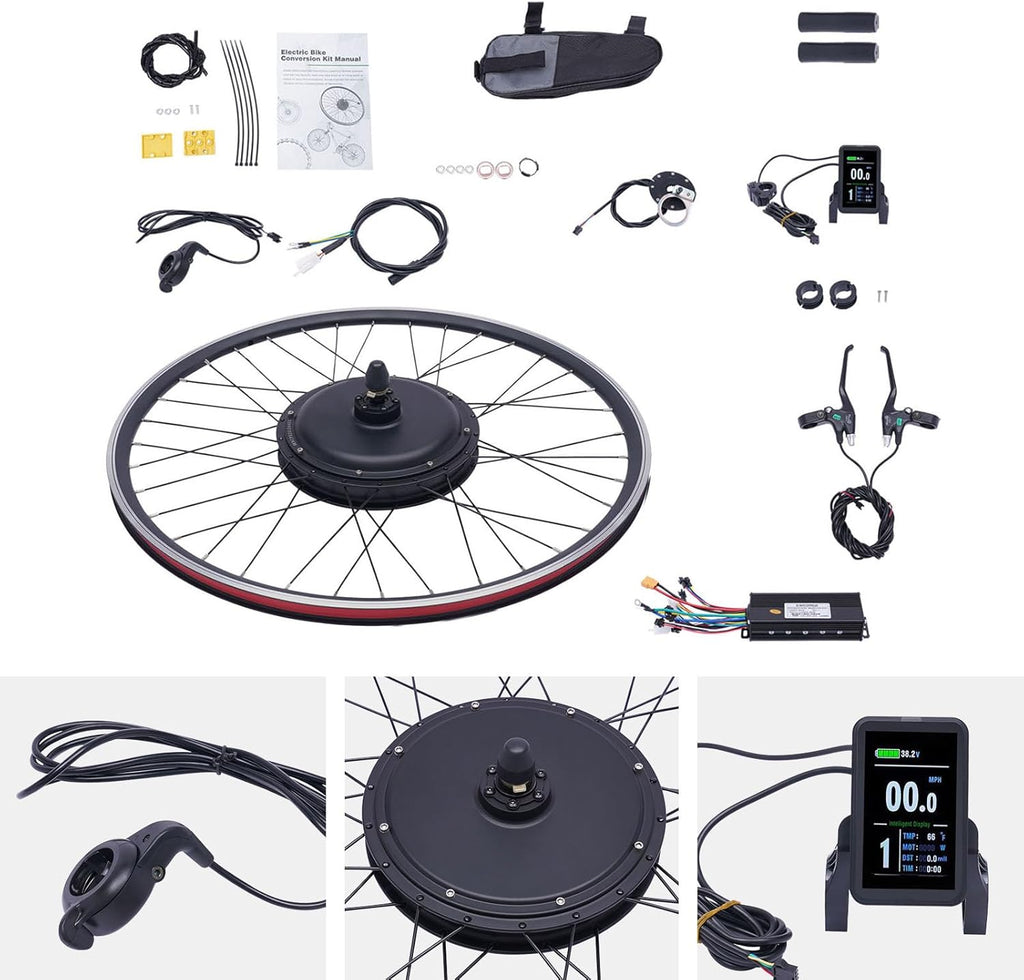 48V 1000W Front Wheel Electric Bicycle Motor Kit K2024