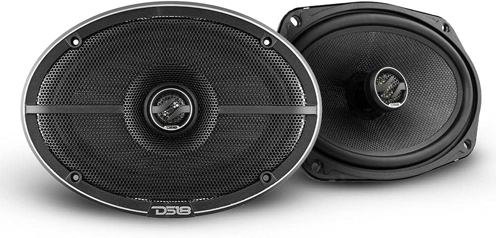 3.5" Full Range Car Audio Speaker with Kevlar Cone 120 Watts 4 Ohm Horn Woofer Pair Z890