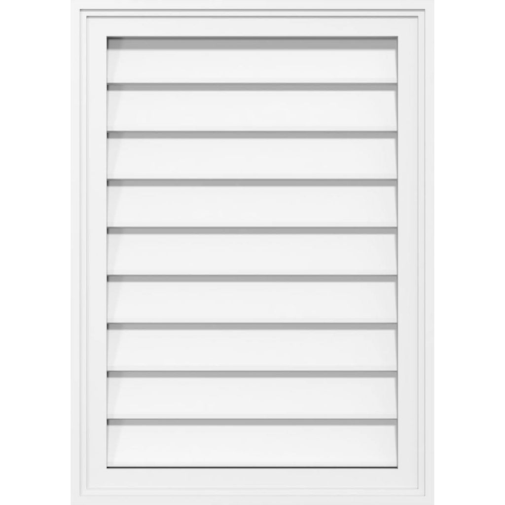 42x22W x 26x22H PVC Gable Vent with Brickm X513