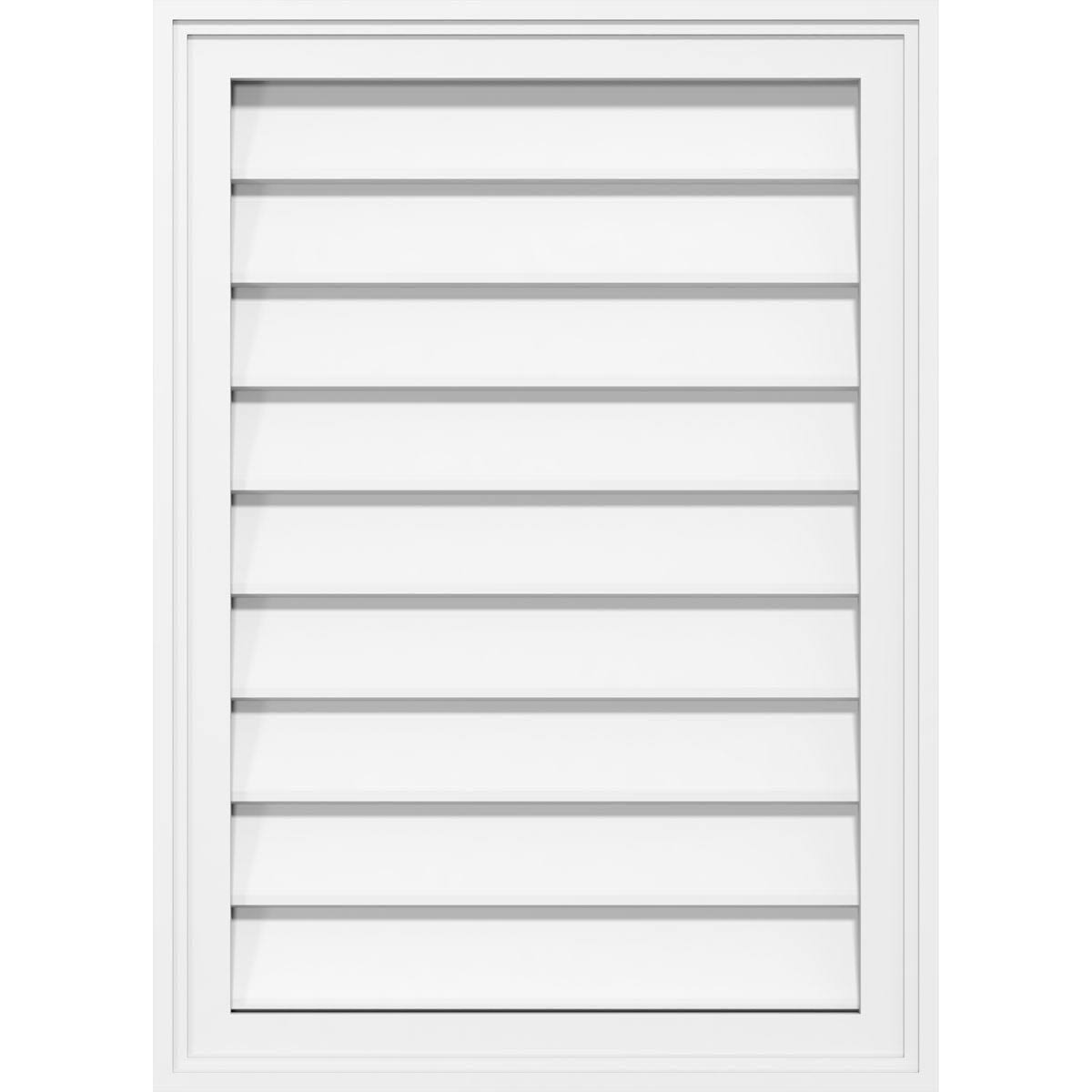 42x22W x 26x22H PVC Gable Vent with Brickm X513