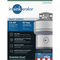 1 HP Continuous Feed Garbage Disposal G1655