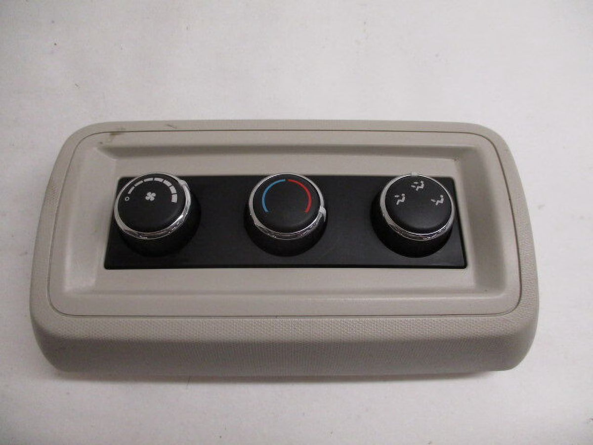 Rear Roof Manual Climate Temperature Control Q3229