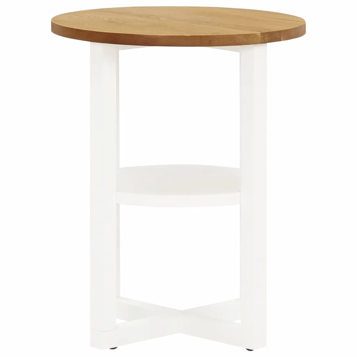 15.7"x19.7" Solid Oak Wood Table B36959