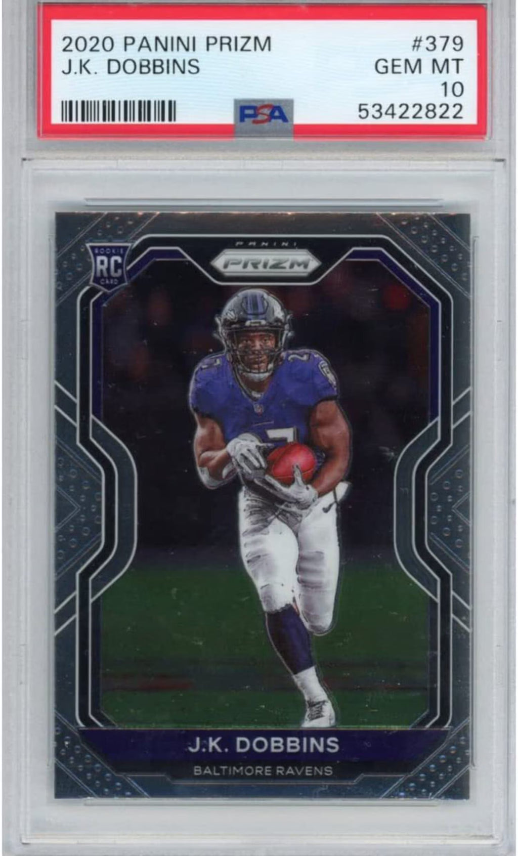 PSA 10 Gem Mint Football Card J3633