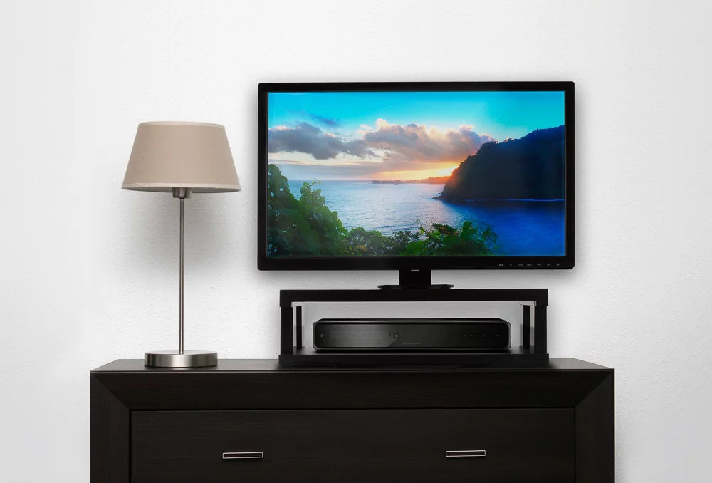 Heavy Duty Swivel TV Stand 2-Tier Entertainment Center B922