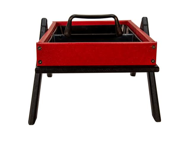 Large Cardinal Red Tray Ground Bird Feeder W2323