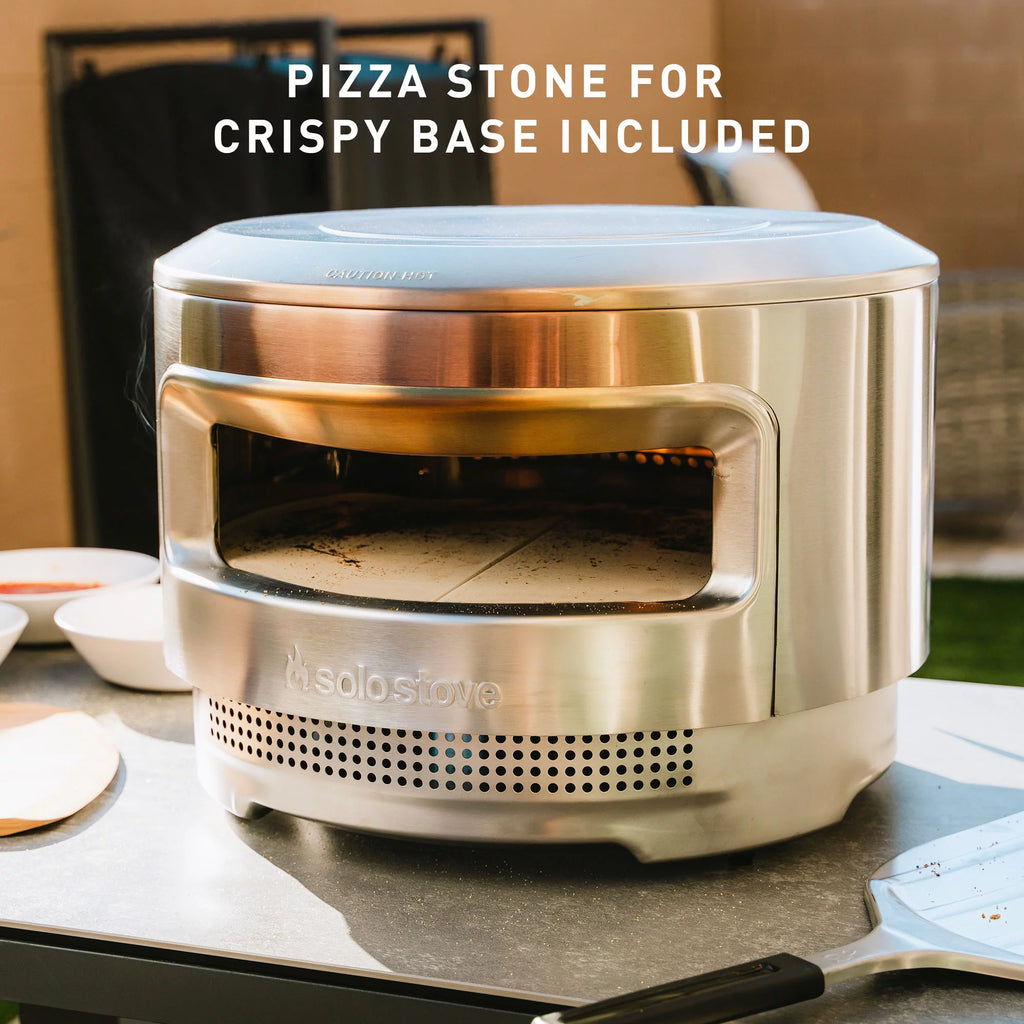 Wood Burning Pizza Oven with Cordierite Pizza Stone O77738