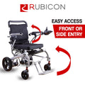 Super Lightweight Foldable Electric Wheelchair with Detachable Battery T9925