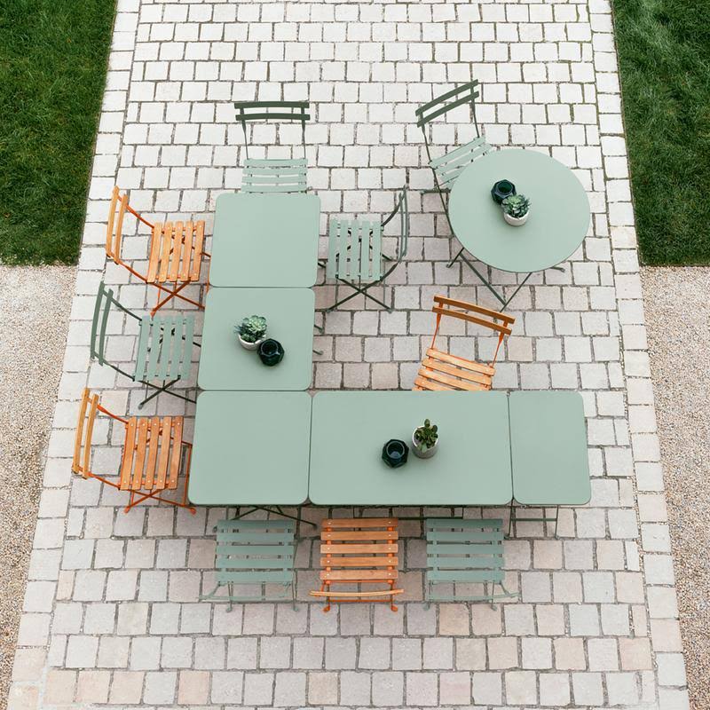 Cedar Green Folding Table B757433